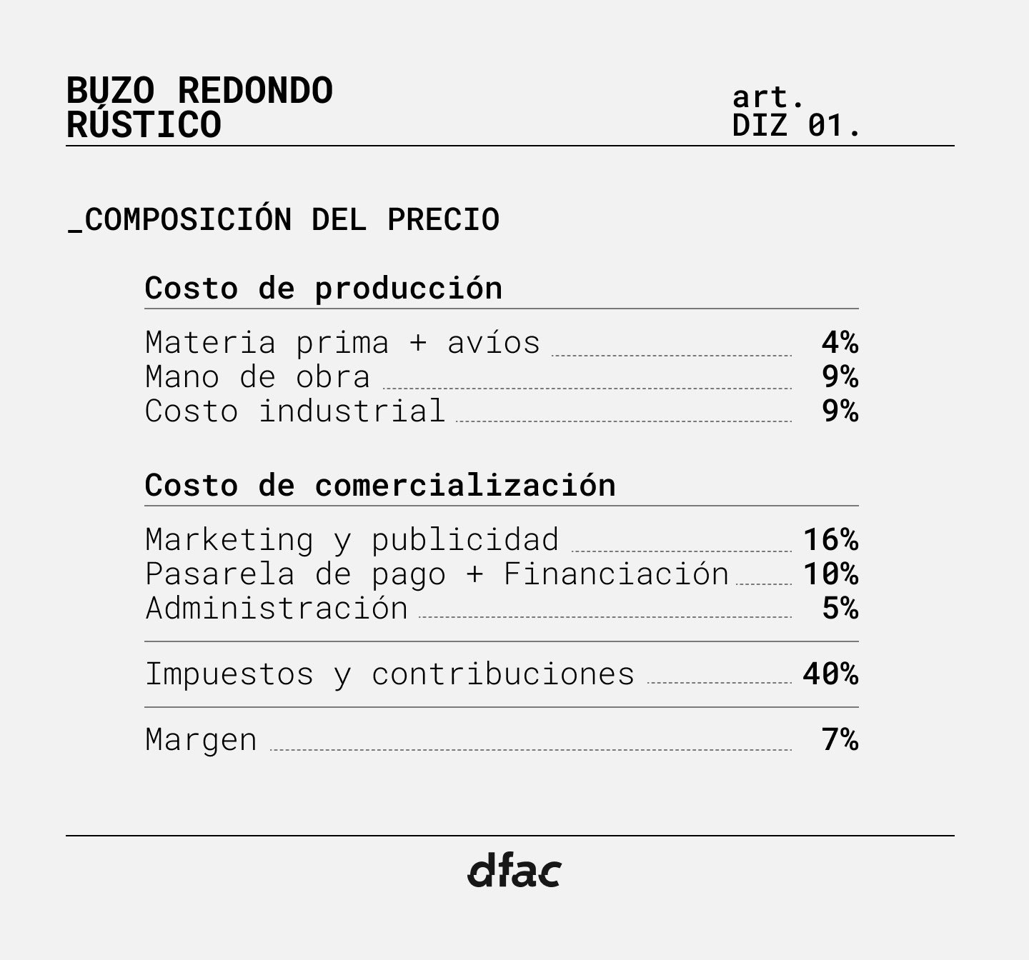 Buzo Cuello Redondo