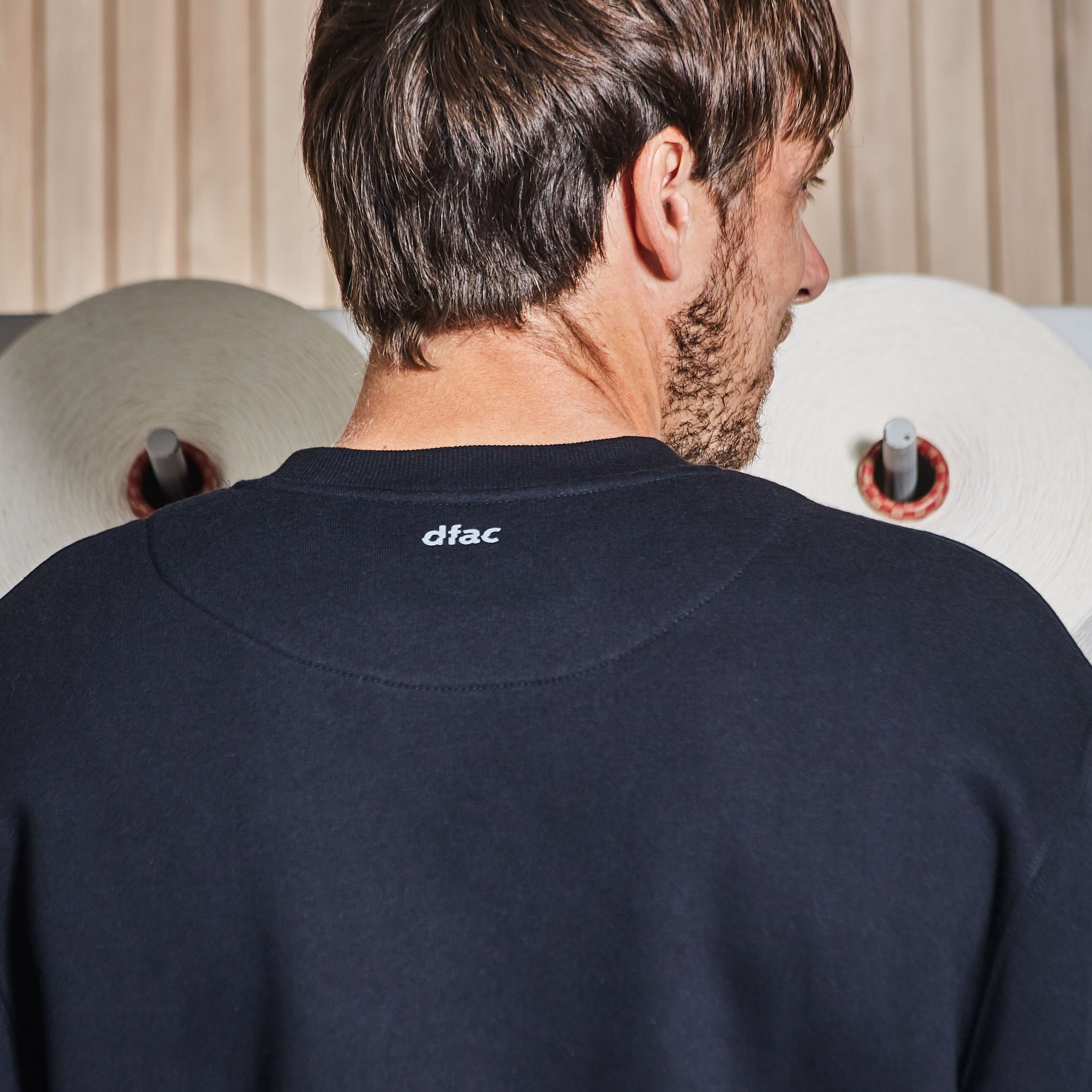 Buzo Cuello Redondo Buzos Cortos Negros Buzo Básico Cuello Redondo